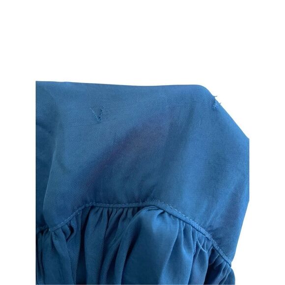 Ciao Lucia Serafina Midi Wrap Dress Blue - Picture 5 of 8